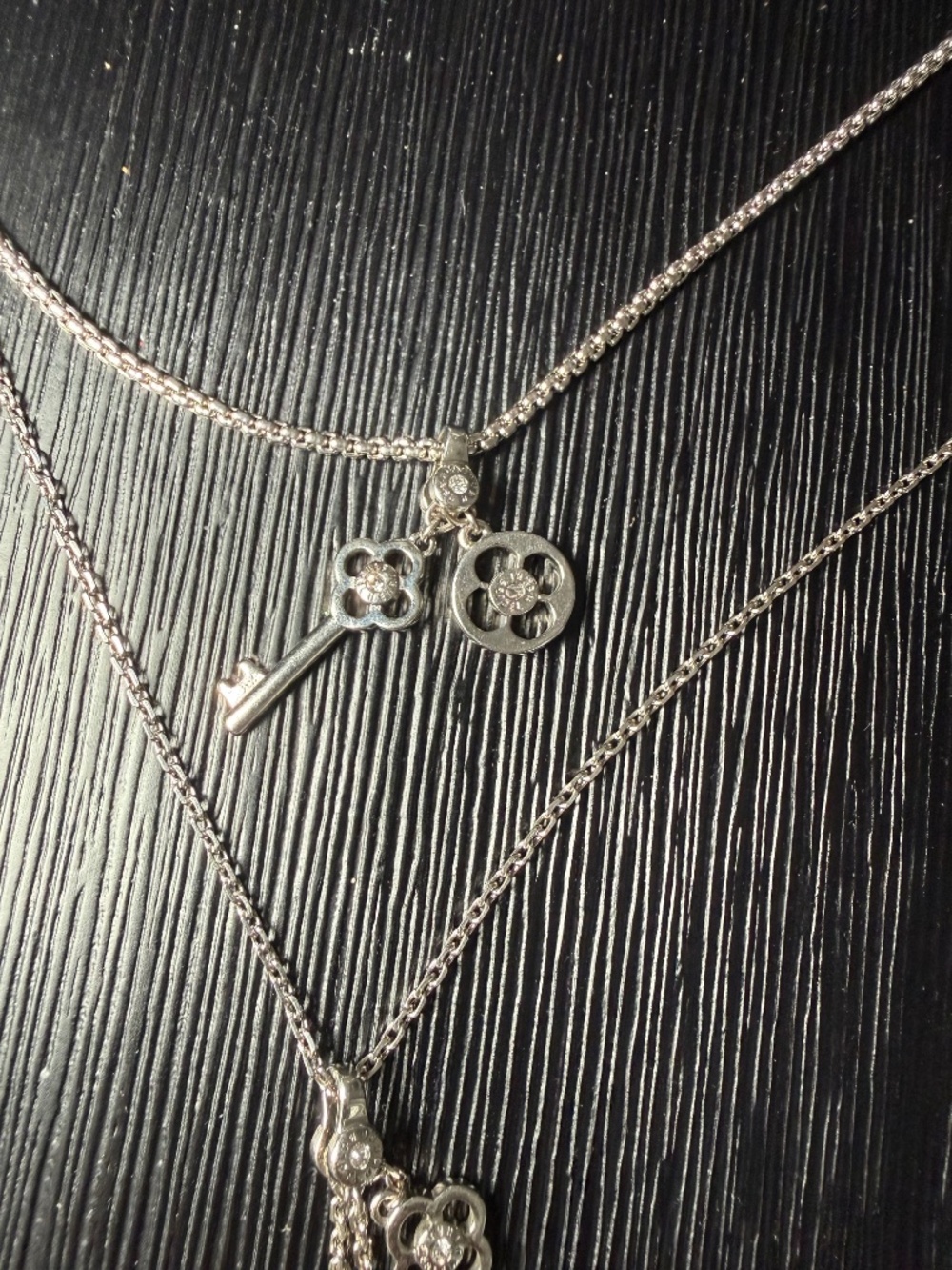 Henri Bendel Silver Charm Necklace - Picture 4 of 6